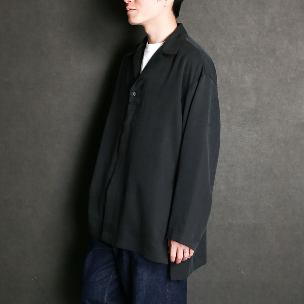 Slit shirt jacket - Solid / シャツジャケット ソリッド / SN-426