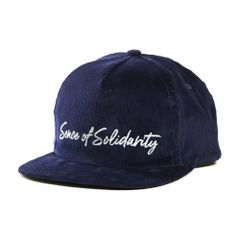 CORDUROY CAP "SENCE OF SOLIDALITY" / コーデュロイ キャップ / 21'RA-0914