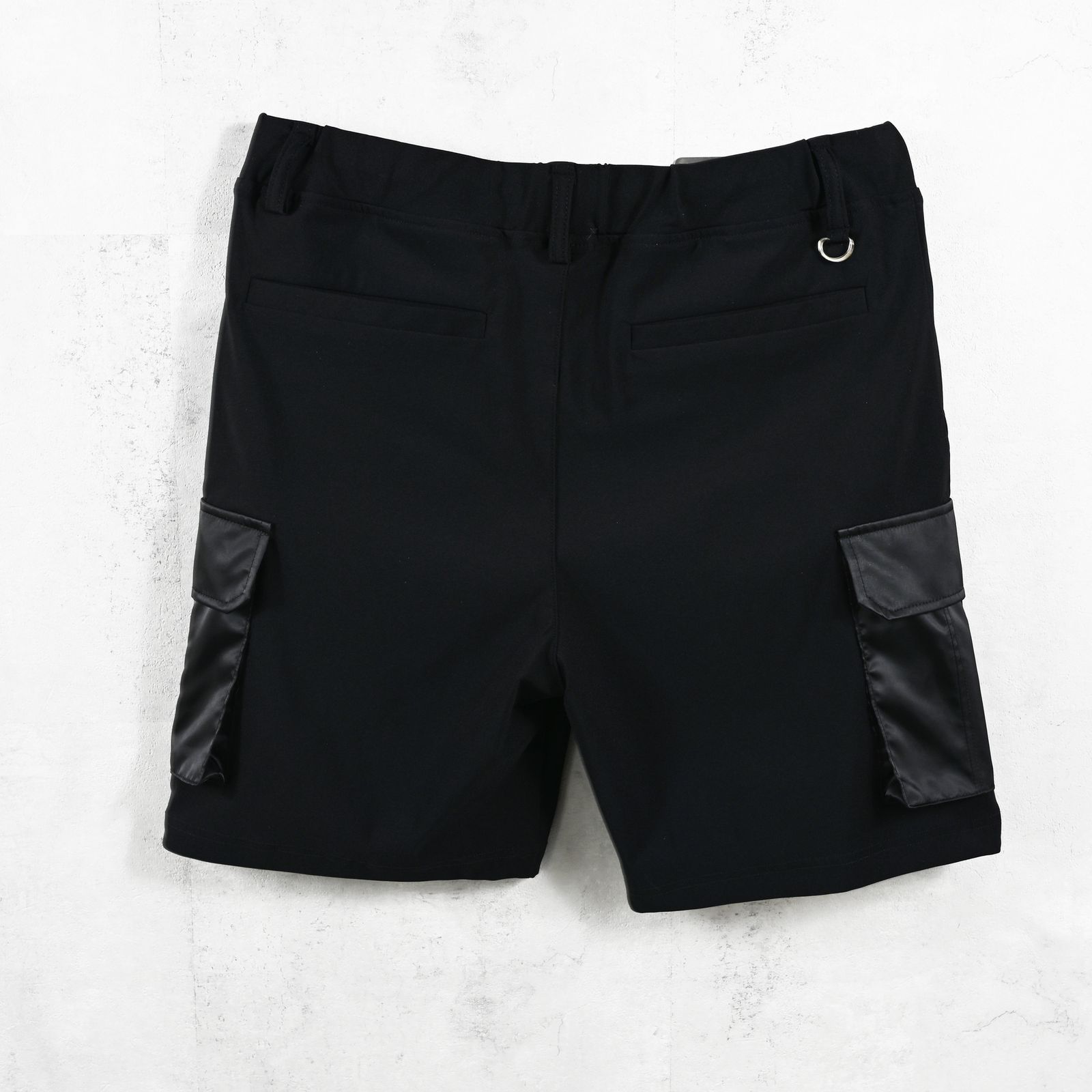 DARRELL CARGO SHORTS - BLACK / カーゴ ショートパンツ / RC40-HP-005