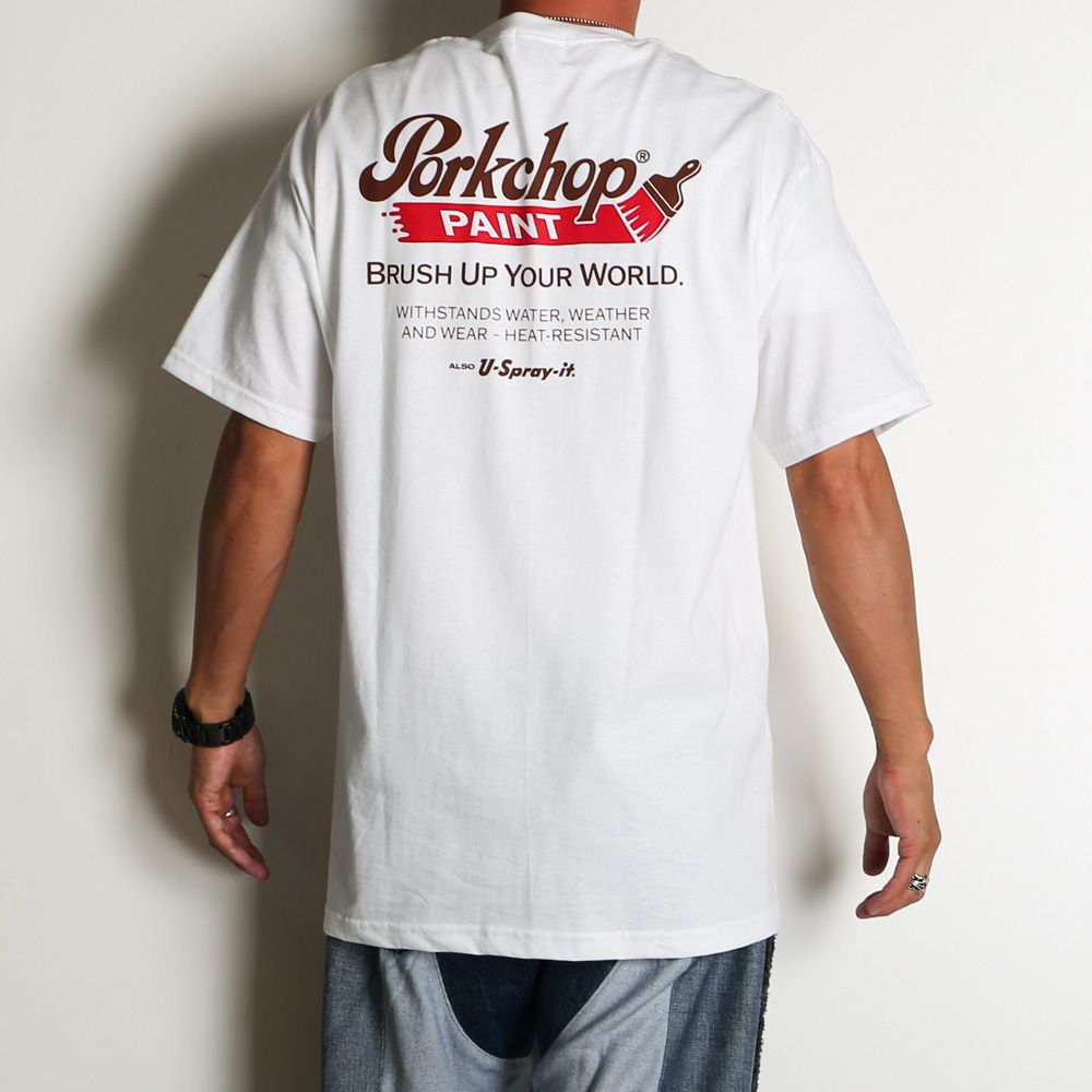 PCP LOGO TEE - WHITE / ショートスリーブTシャツ