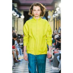 "LEATHER COATING JERSEY" TRACK BLOUSON / トラックジャケット / TA23SS-BL027