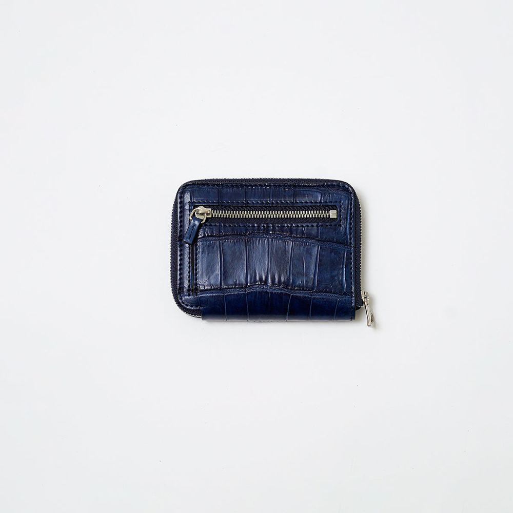 ITTI SLIM COMPACT WLT ITTI財布　ミニ財布 ITTI - CRISTY SLIM COMPACT WLT / CROCO / BLACK / ITTI-WLT