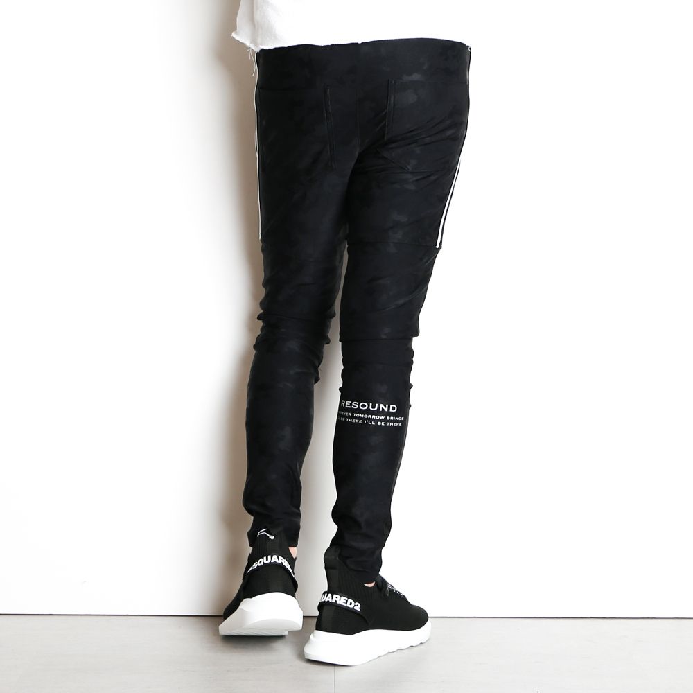 【RESOUND CLOTHING × chemical conbination】 Johnson LINE NYLON PT SILHOUETTE / RC19-ST-009CC