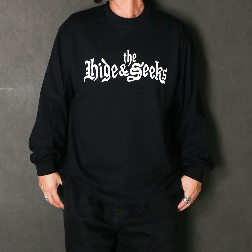 " HIDEANDSEEK × Toru Nishiura " / The H&S L/S Tee - BLK / Tシャツ / H30th-091426