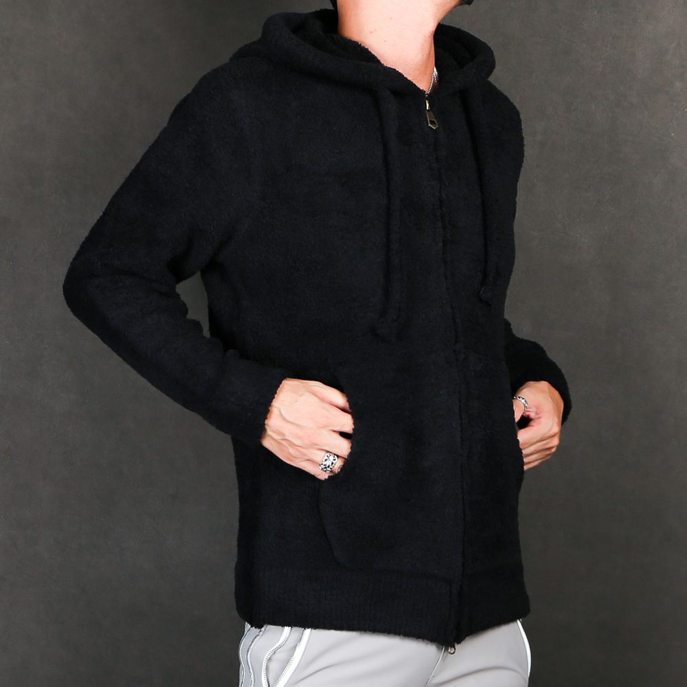 LOGO KNIT PARKA / ビッグロゴ ニットパーカー / USK-20010