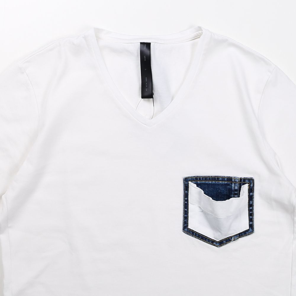 denim pocket-T / デニムポケット カットオフTシャツ / 7943 lj91t