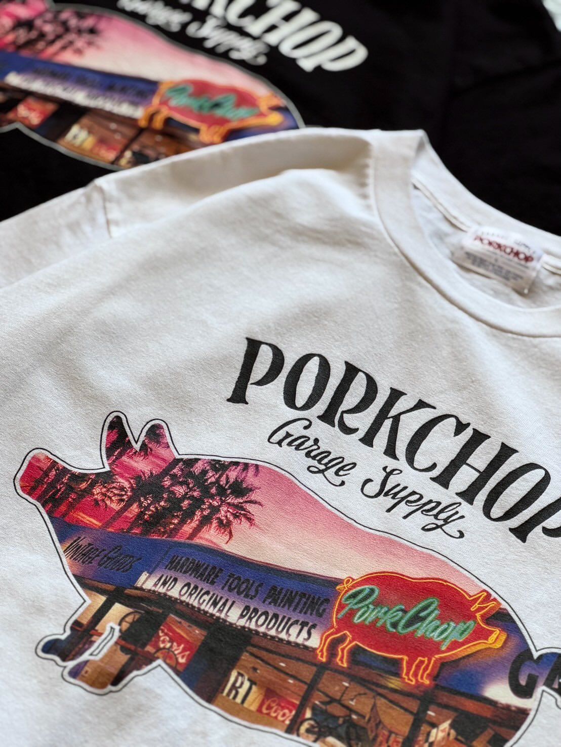 PCP STORE TEE - WHITE / ショートスリーブTシャツ