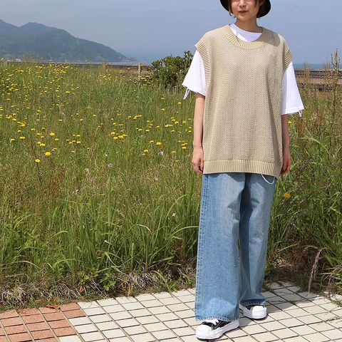 【Iroquois】【VICTIM】【superNova.】【Maison MIHARA YASUHIRO】コーディネート(女性モデル162cm)