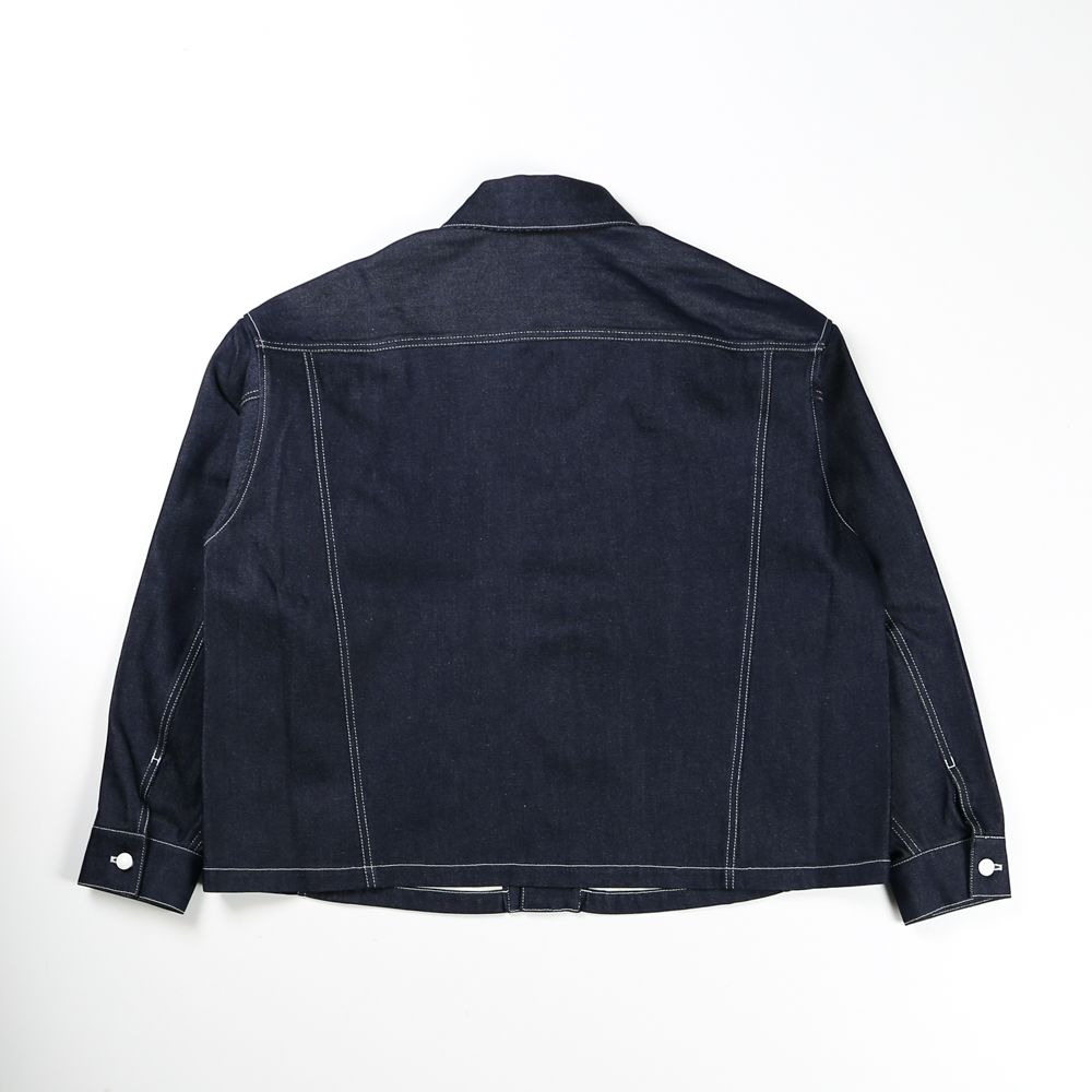 Iroquois - OPEN-END DENIM JK / ノンウォッシュデニム