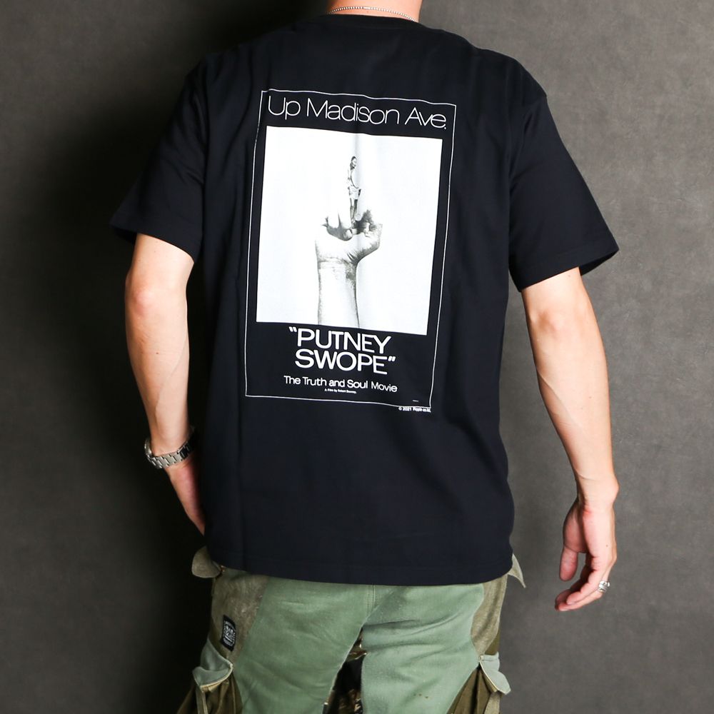 新品 MINEDENIM Putney Swope Poke Tee ブラック MINEDENIM - Putney Swope Poke Tee (BLACK) / ×パトニー