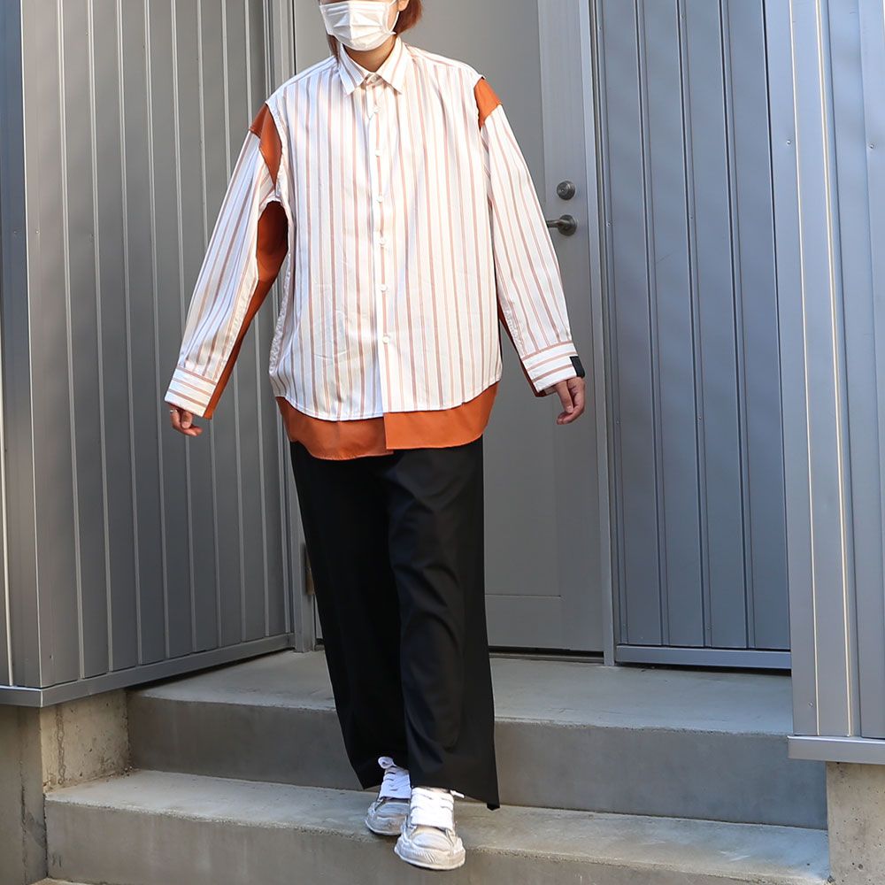 N.HOOLYWOOD×Maison MIHARA YASUHIRO×Iroquoisコーディネート(女性モデル173cm)