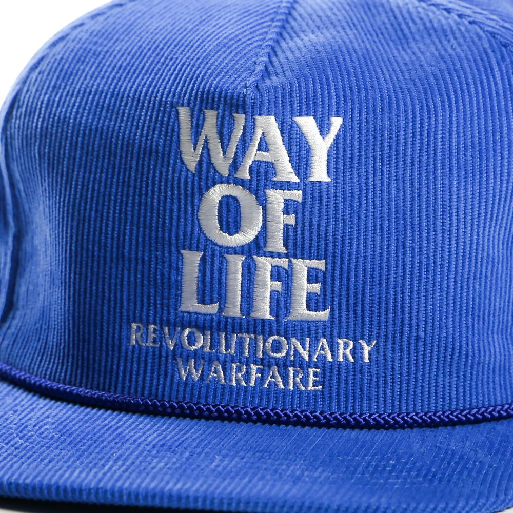 RATS - CORDUROY CAP “WAY OF LIFE” / コーデュロイキャップ / 20'RA 