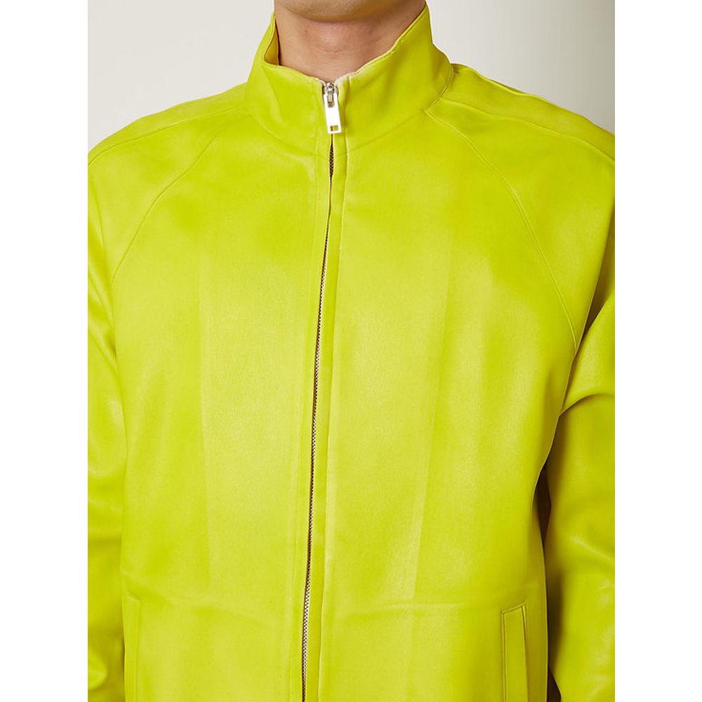 "LEATHER COATING JERSEY" TRACK BLOUSON / トラックジャケット / TA23SS-BL027