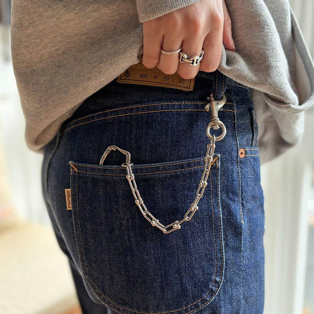 Button Works / SD Key Chain - Silver / キーチェーン / OTAKB130