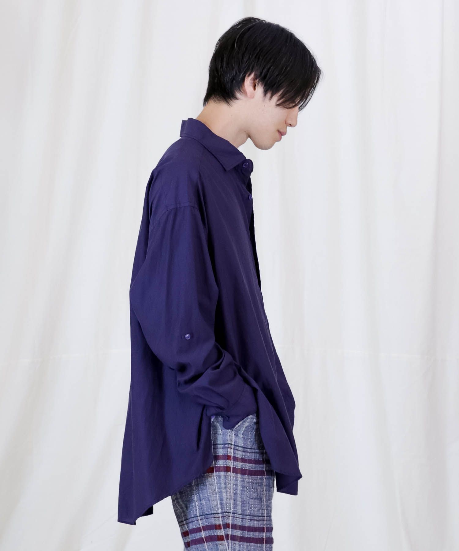 LY/C OVERSIZE SIDE-VENTS SH / サイドベンツ オーバーサイズシャツ / 379101