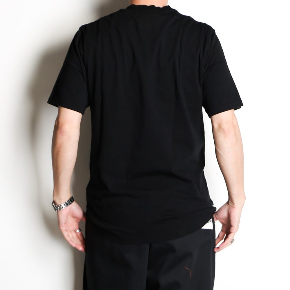 FACETASM◆Tシャツ/4/コットン/BLK/プリント/ABH-TEE-U17 FACETASM - EYƎ GRAPHIC BASIC TEE / Tシャツ / ABH-TEE-U10