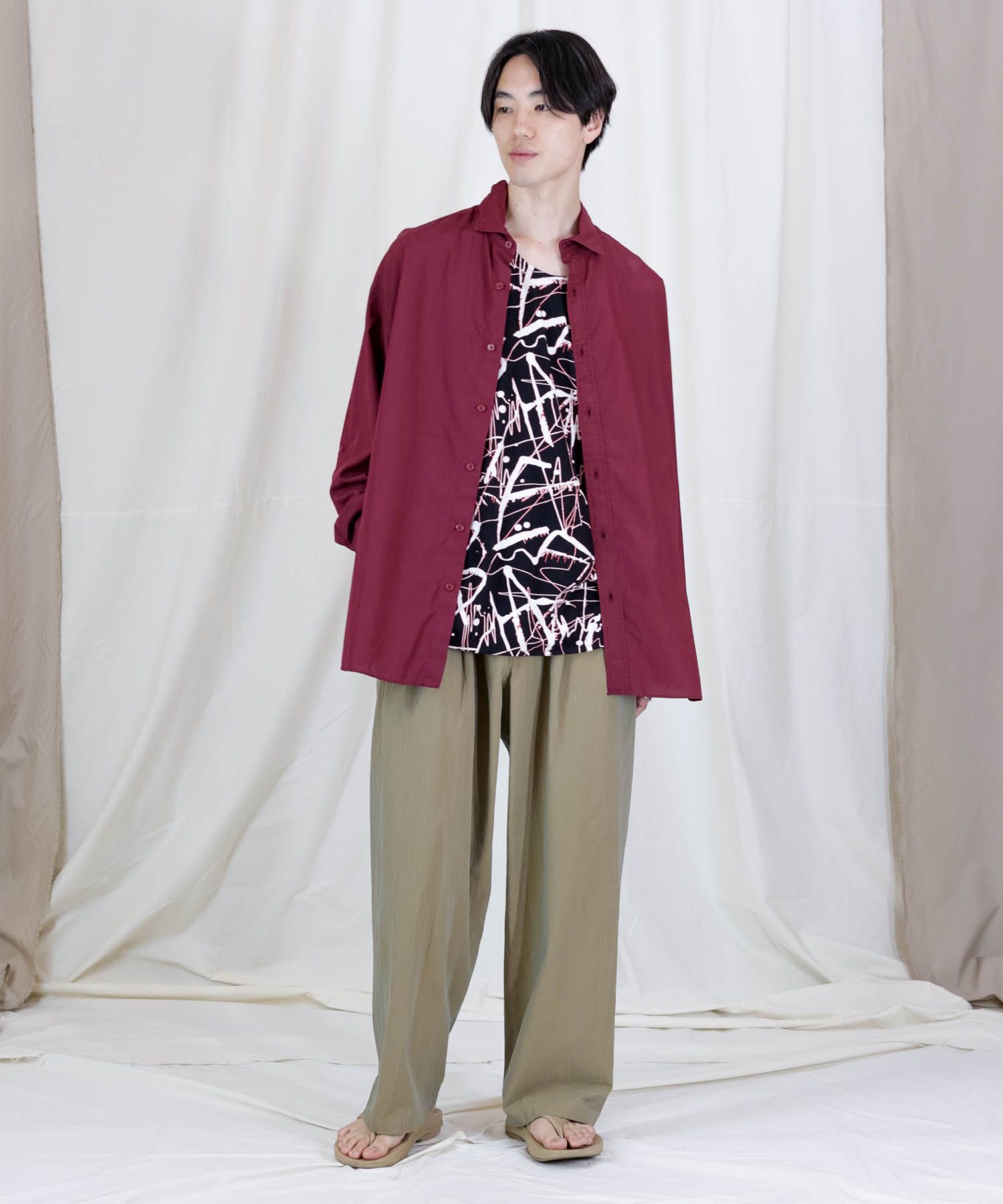 Iroquois - LY/C OVERSIZE SIDE-VENTS SH / サイドベンツ