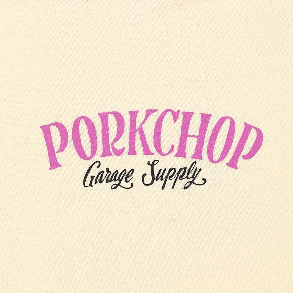 PORK BACK TEE - CREAM / ショートスリーブTシャツ