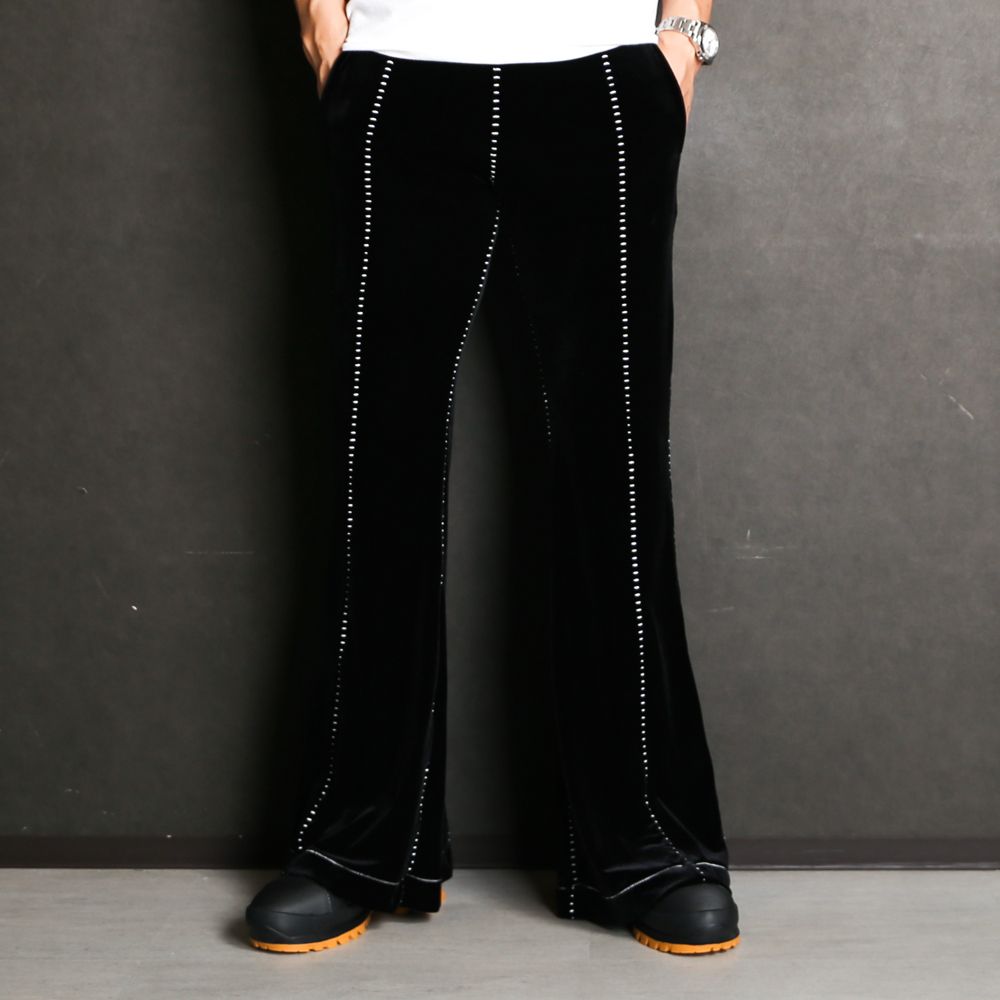 VELOR FLARE PANTS / RO-PT-4230