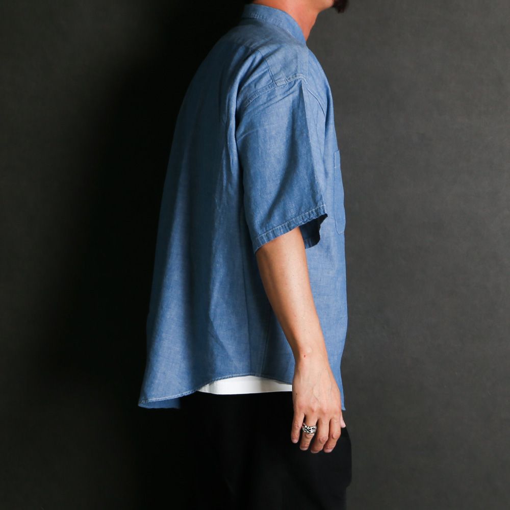 × BIG MAC /  HALF SLEEVE SHIRT - BLUE / 2261-SH60-027