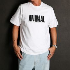 ANIMAL X TEE - WHITE / Tシャツ / 24'SPT-0701