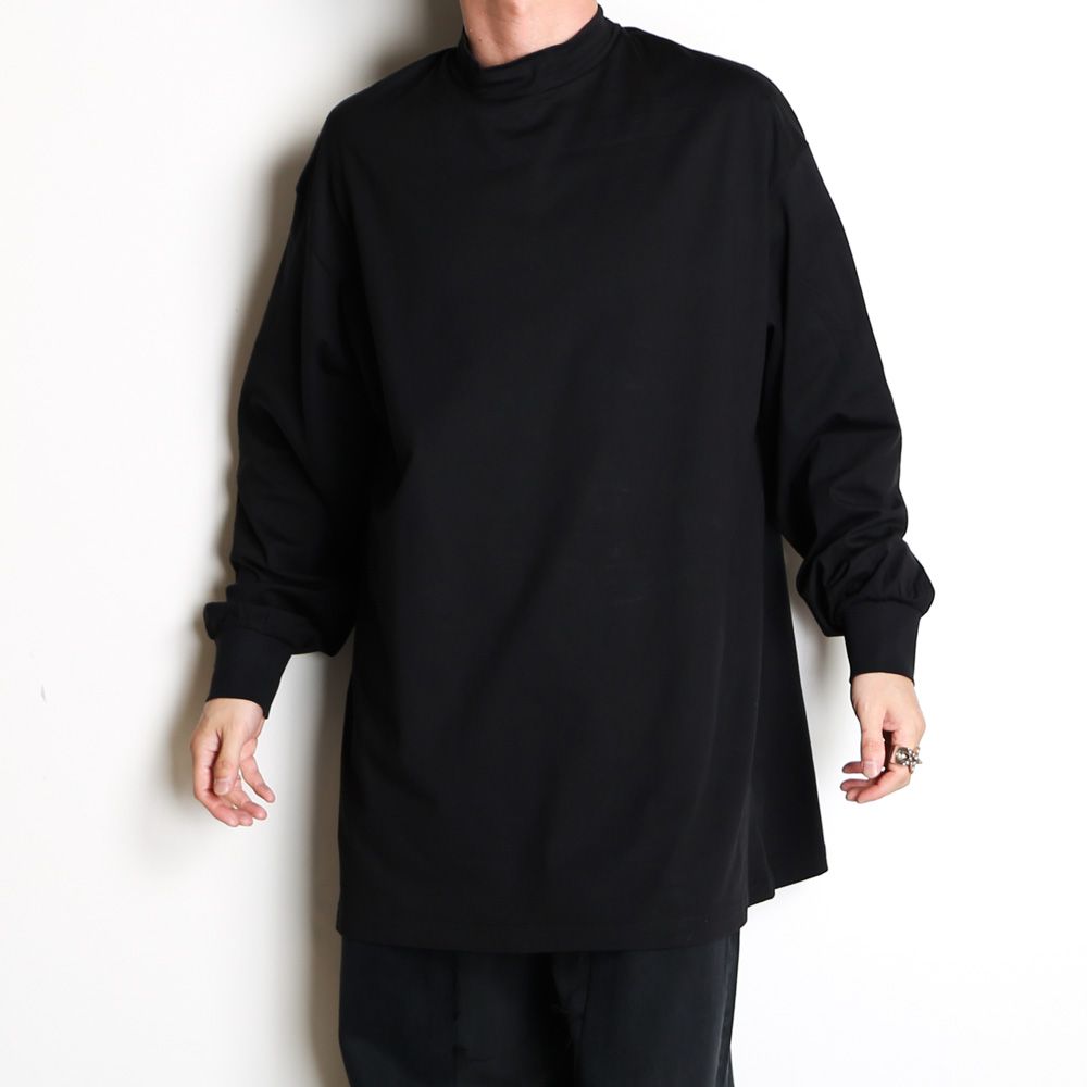 Y-3 - MOCK NECK TEE / H44787 | chemical conbination