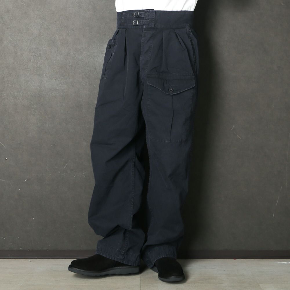 GURKHA TROUSERS - BLK / 2026AW-PT4-YT