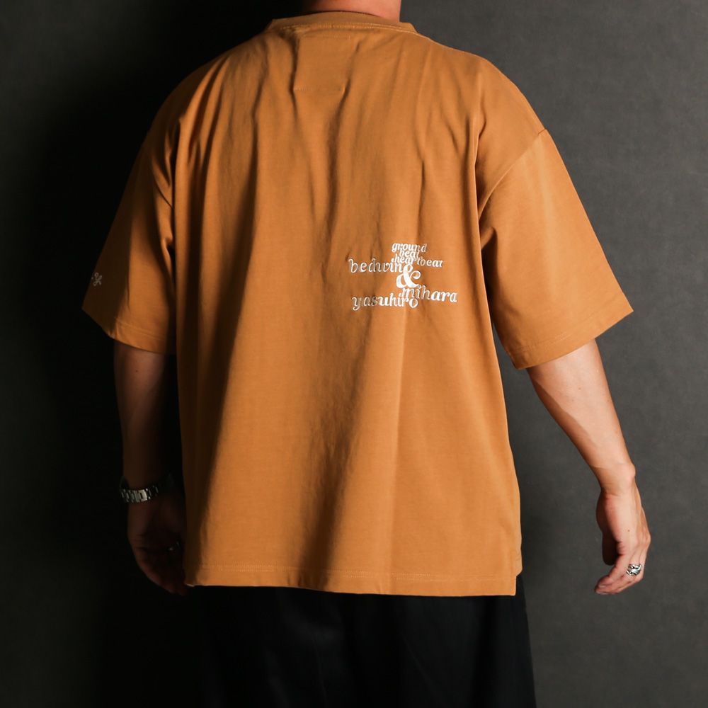 BEDWIN & THE MMY / DJ Print T-shirt / DJ プリント Tシャツ / C15TS025