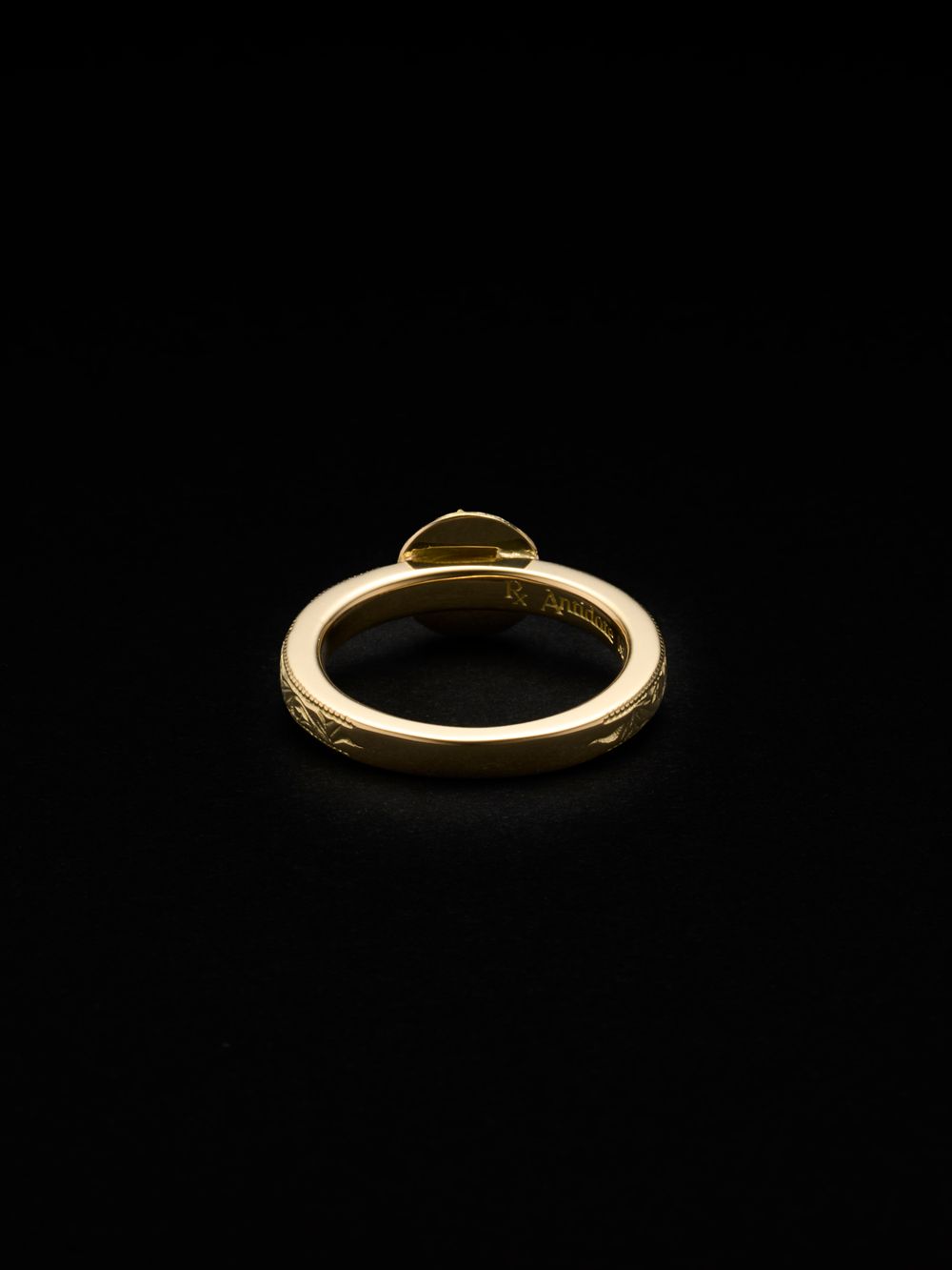 Engraved Tiny Rivet Ring / リング / RX-729-3
