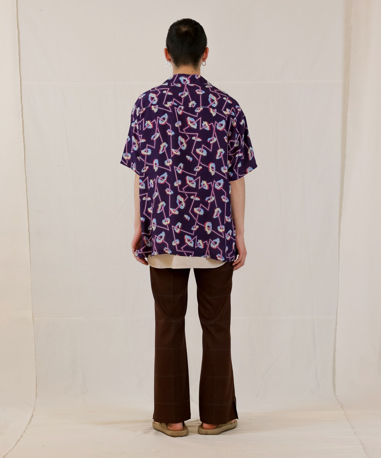 NEON LEOPARD H/S SH / ネオンレオパード シャツ / 379113