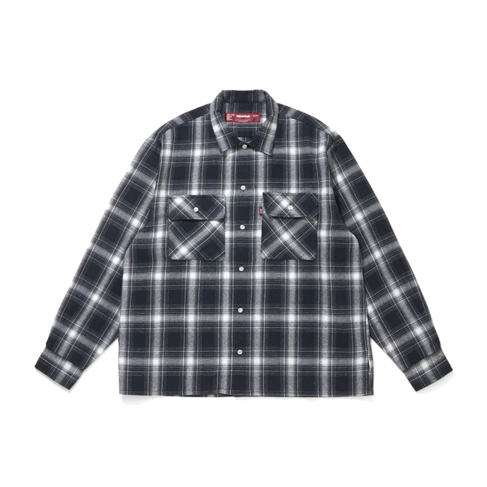 Ombre Check L/S Shirt (26ss) - Blue / オンブレチェックシャツ / HS-020526