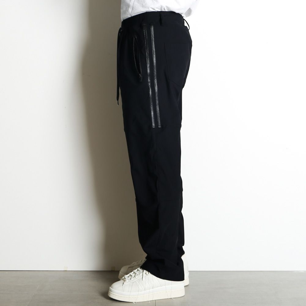 Johnson LINE WIDE PT - BKBK / ジョンソンラインワイドパンツ / RC39-ST-009WT