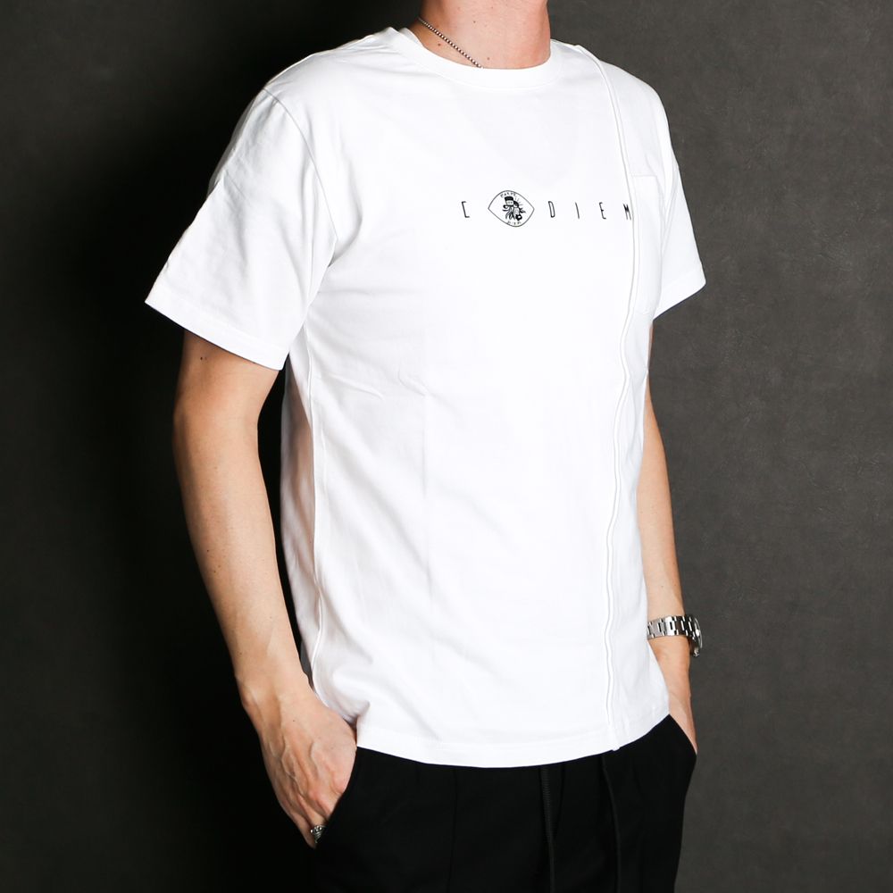 ×C DIEM SWITCHING POCKET T / ポケットTシャツ / UST-21005