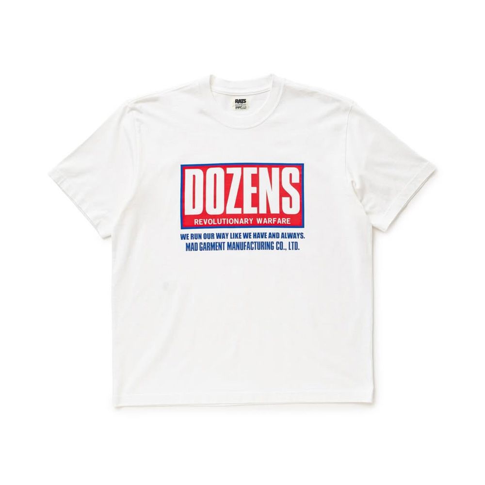 DOZENS TEE - WHITE / Tシャツ / 26'RT-0502