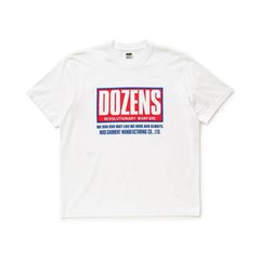 DOZENS TEE - WHITE / Tシャツ / 26'RT-0502