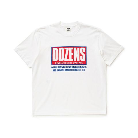 DOZENS TEE - WHITE / Tシャツ / 26'RT-0502