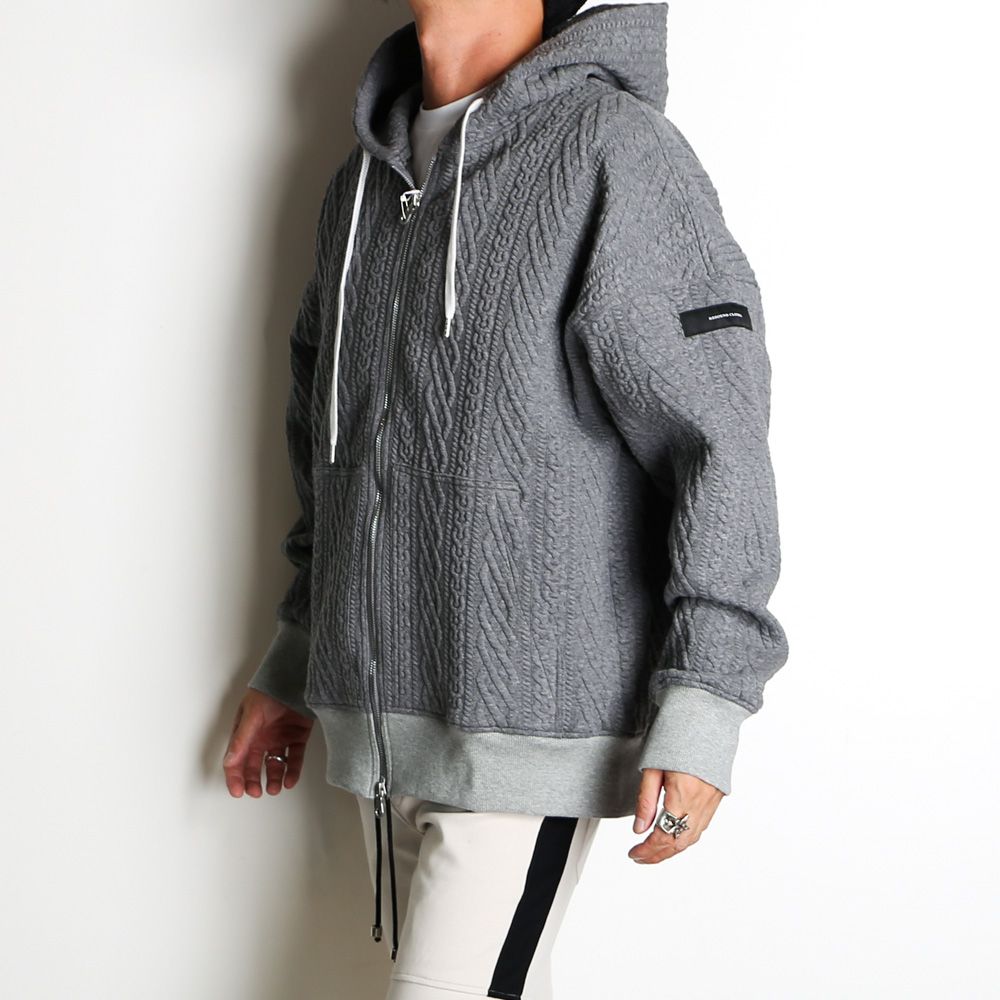 ROPE zip loose hoodie / ジップアップパーカー / RC29-C-004