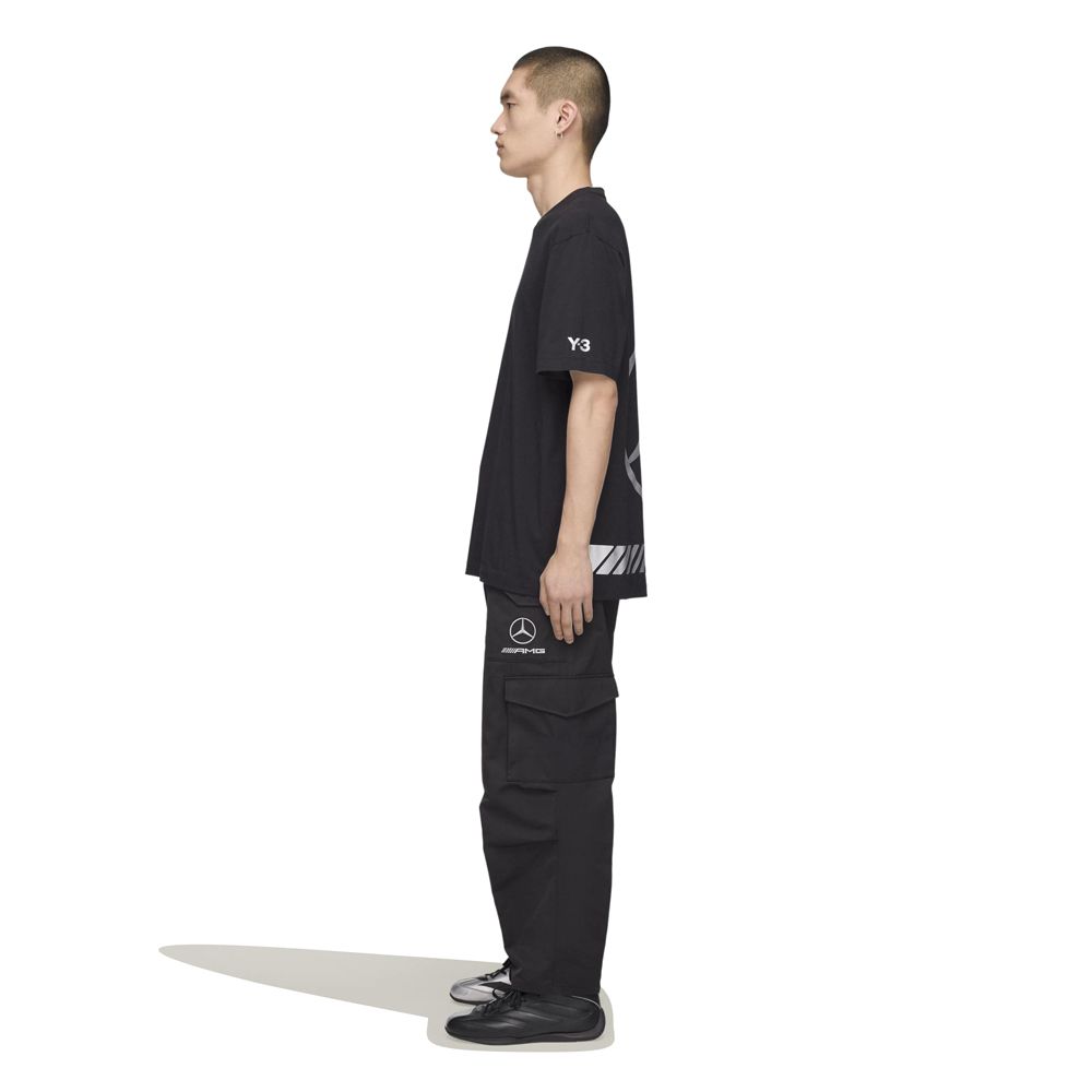 Y-3 MERCEDES - AMG PETRONAS FORMULA 1 TEAM STAR LOGO SHORT SLEEVE TEE / Tシャツ / KR2374