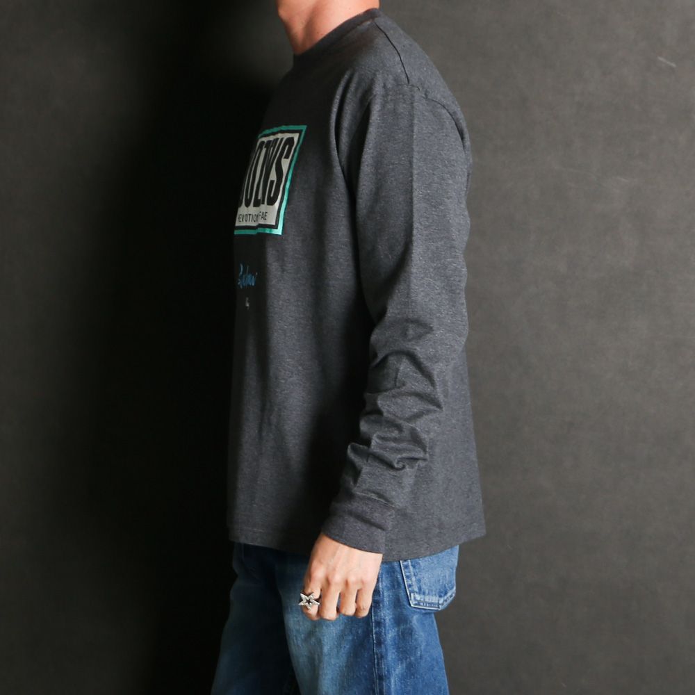 FRAME DOZENS L/S TEE - CHARCOAL / ロングスリーブ Tシャツ / 26'RTC-0302