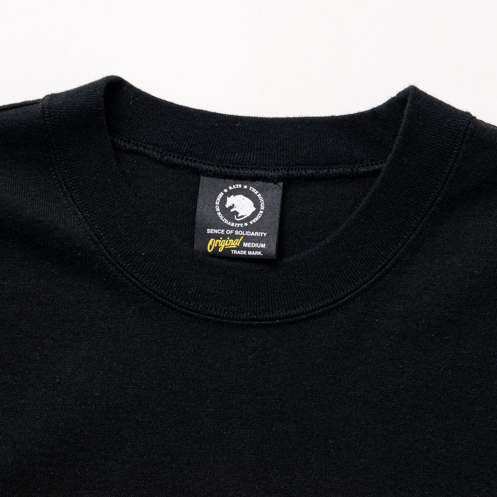 GREASER L/S TEE - BLACK / ロングスリーブ Tシャツ / 26'RTC-0202