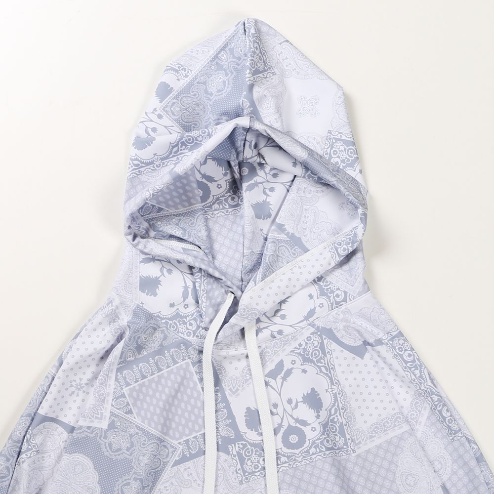 Paisley RUSH loose hoodie / ラッシュガード ルーズパーカー / RC24-C-001