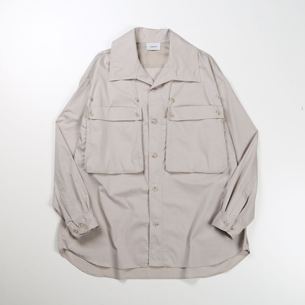 TC WEATHER BIG SH / ビックシルエットシャツ / 377104
