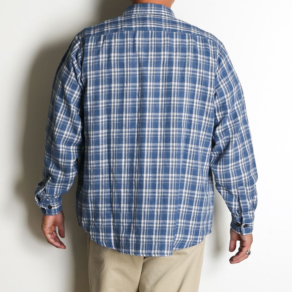Flannel Shirt - Blue / フランネルシャツ / GD0468