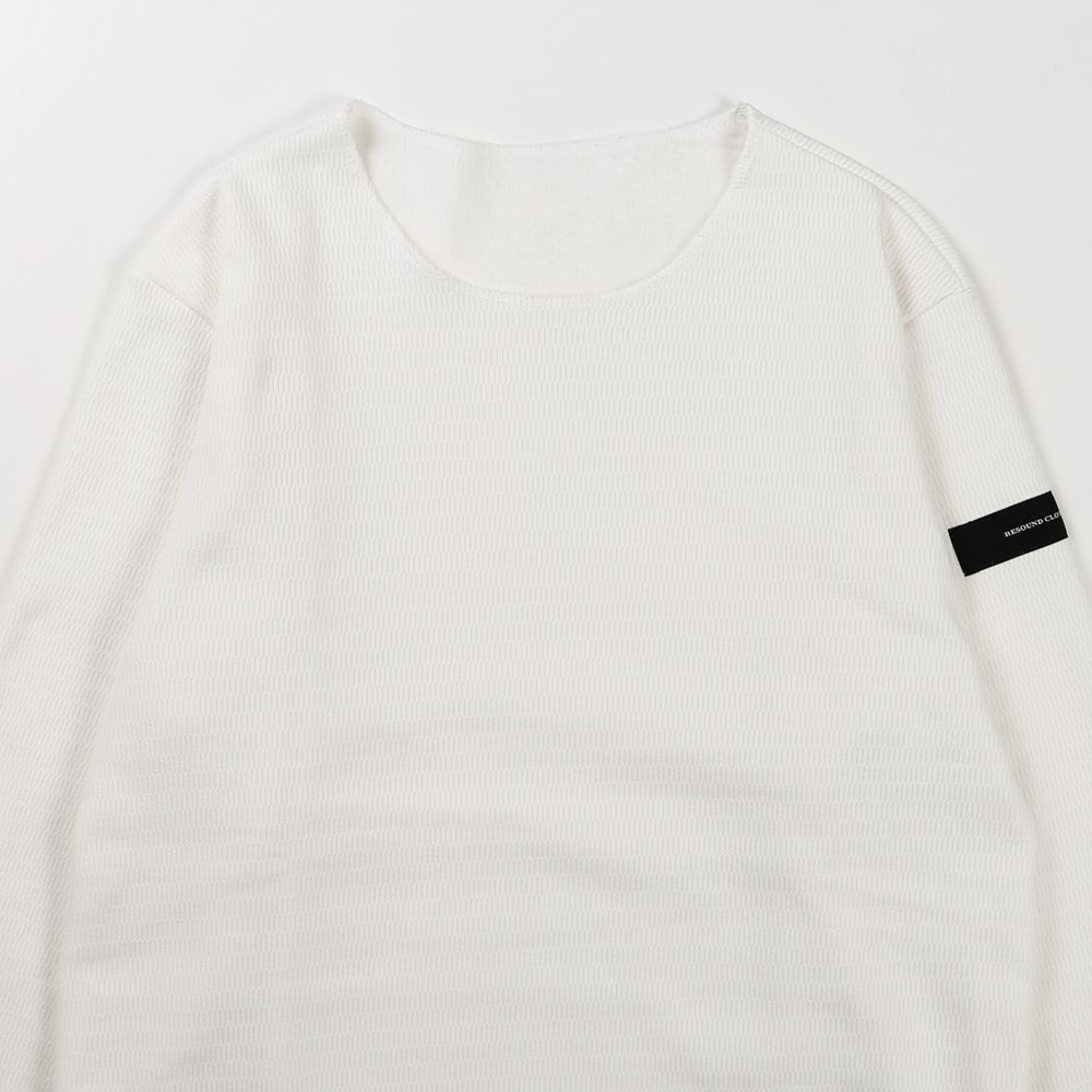 velours fleece neo thermal / ベロアフリース カットオフハニカムサーマル / RC22-C-001