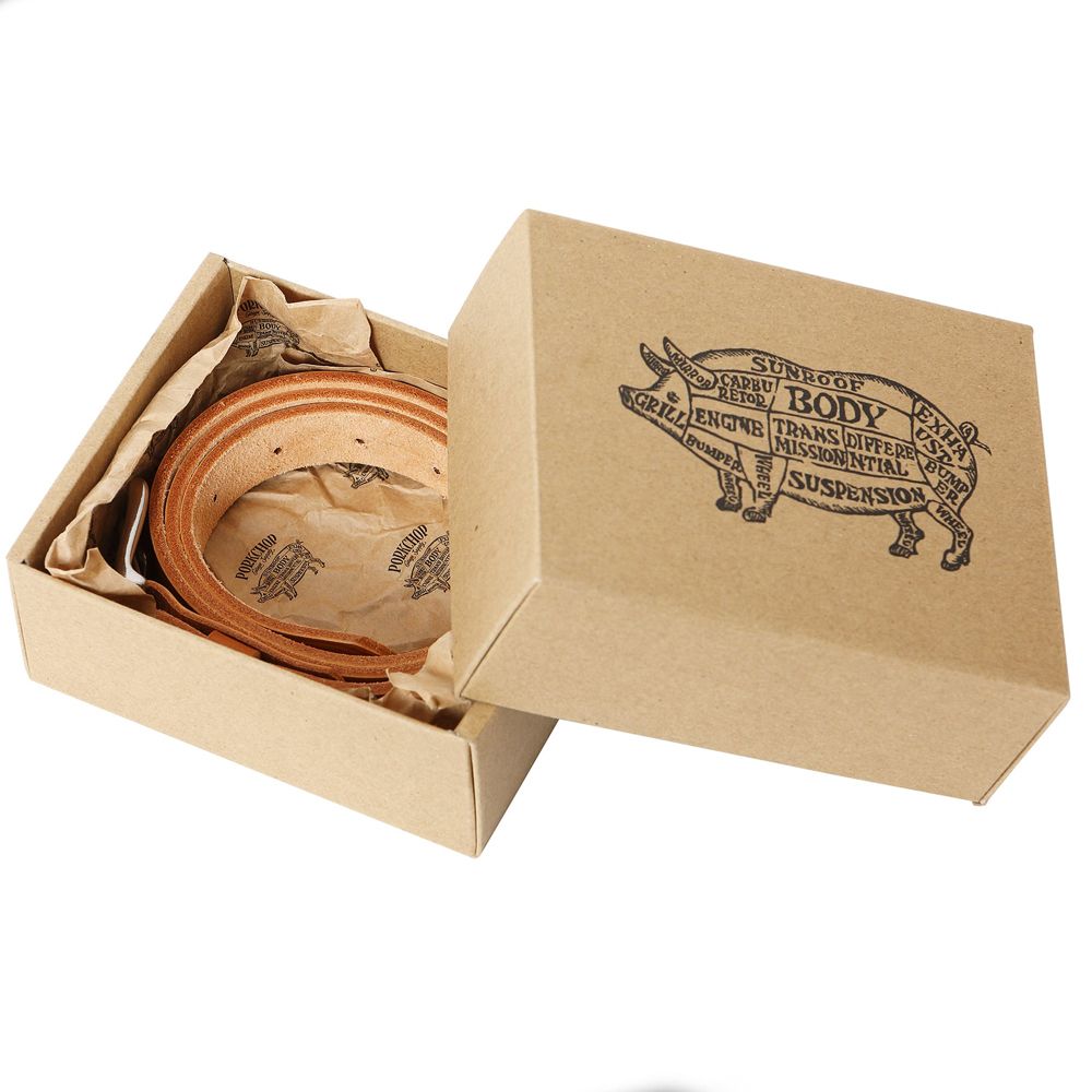 LEATER BELT 01 - Camel / レザーベルト