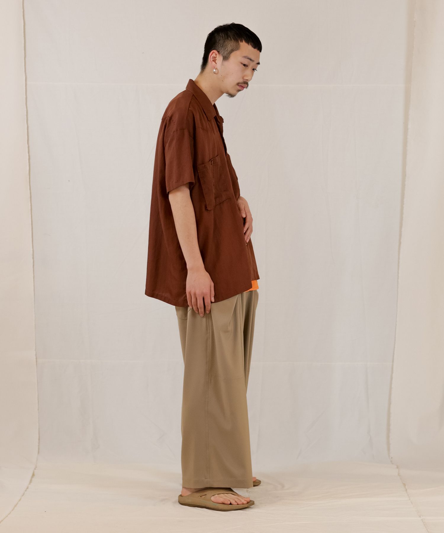 NOIE DESIGN SEAM WIDE PT / ワイドパンツ / 479118