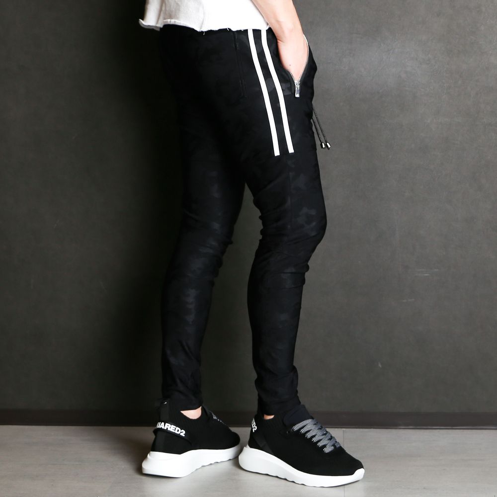 Johnson LINE NYLON PT SILHOUETTE / ジョンソンラインパンツ / RC19-ST-009