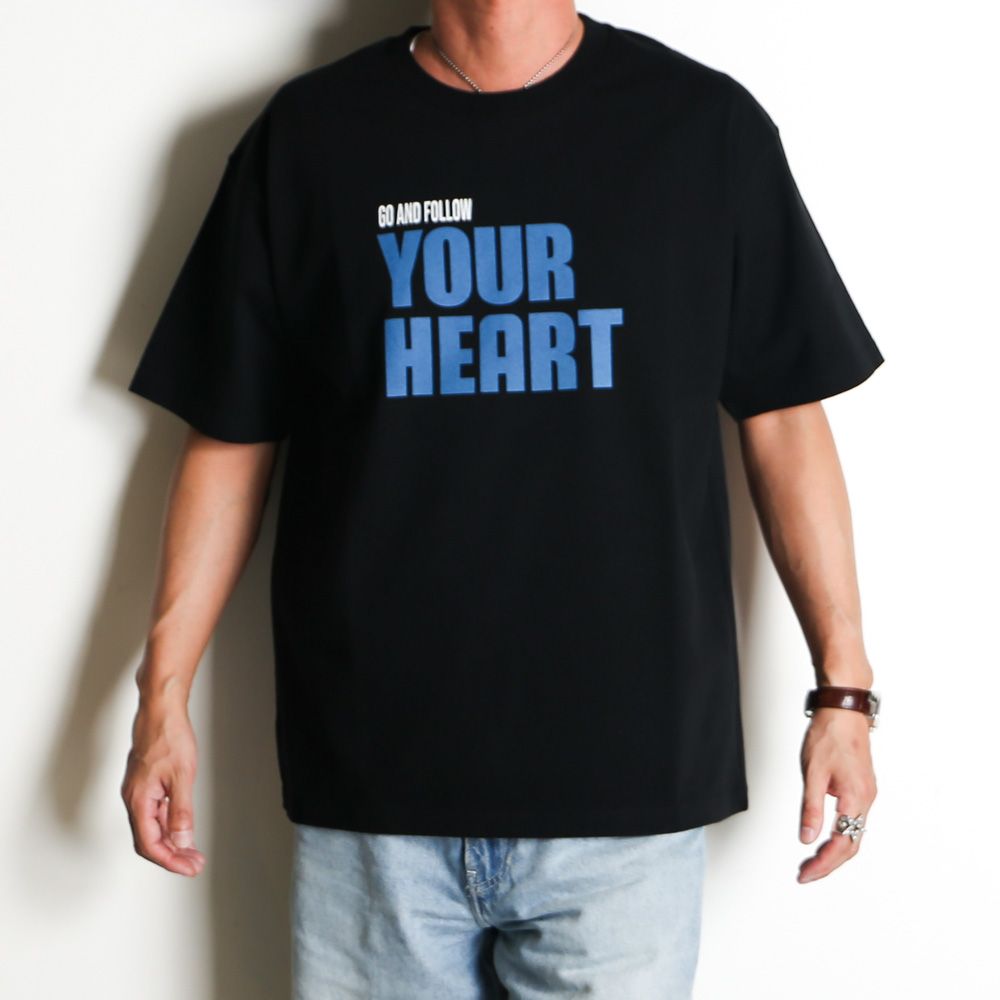 Go And Follow Your Heart T-SH - BLK / 2604-4003