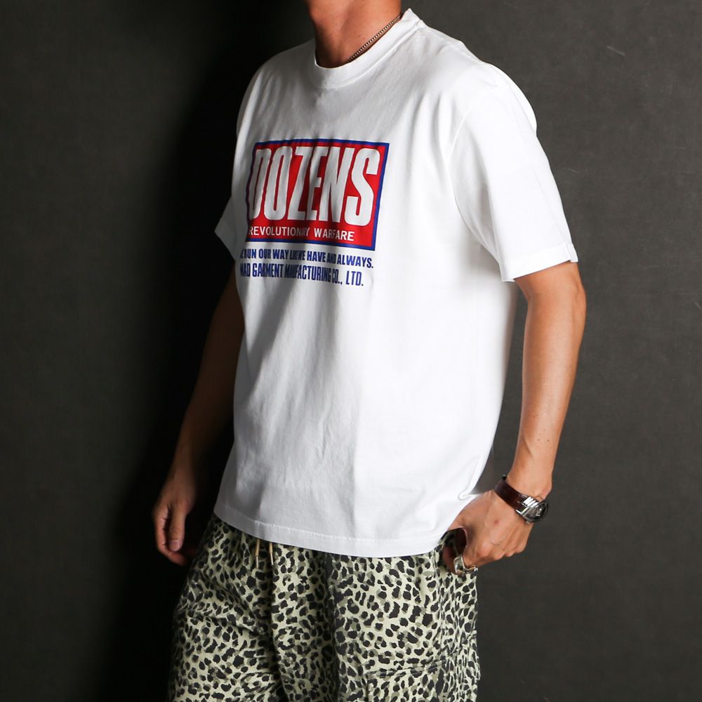 DOZENS TEE - WHITE / Tシャツ / 26'RT-0502