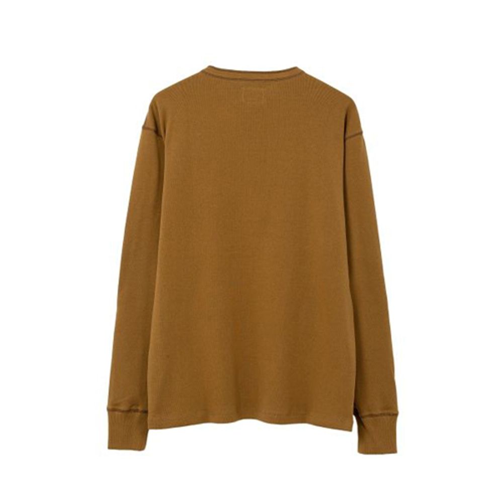 JADED LONDON Wingspan Henley Tシャツ 長袖 Brown 送料込み KAMIYA -